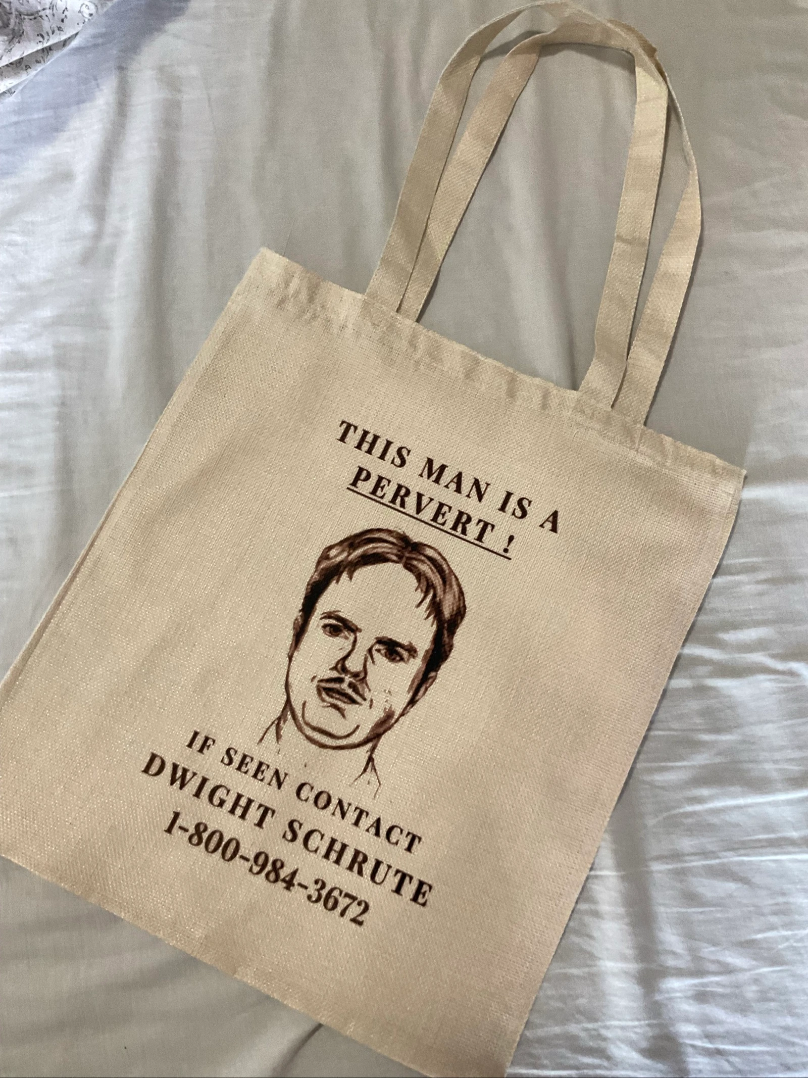 Tote bag Dwight Schrute , The office – photo 19